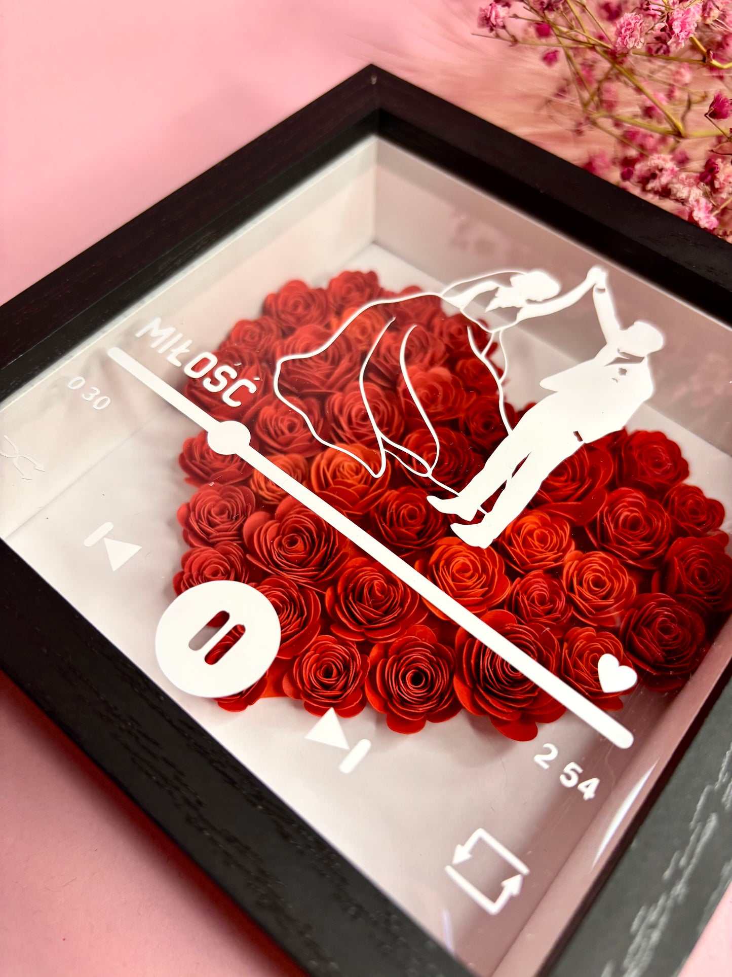 Obrazek 3D na Ślub, Ślubna scena z tańczącą parą