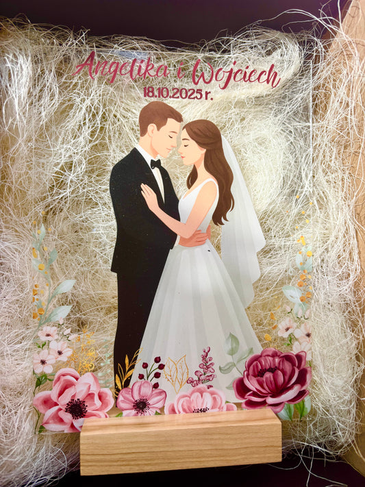 prezent ślubny personalizowany