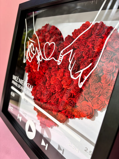 Ramka cienia ślubna