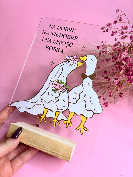 Śmieszny prezent ślubny