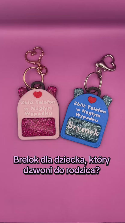 Brelok dla dzieci z NFC – szybki kontakt z rodzicem w razie zagubienia